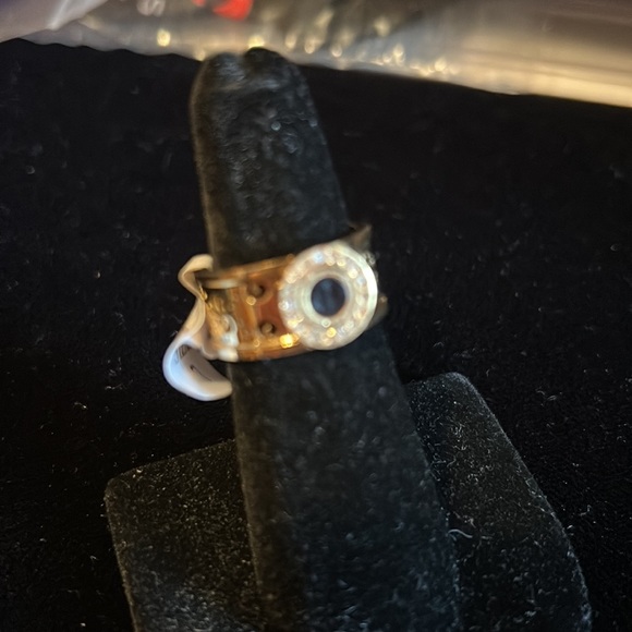 Chunky ring with Rhinestones - Picture 4 of 4